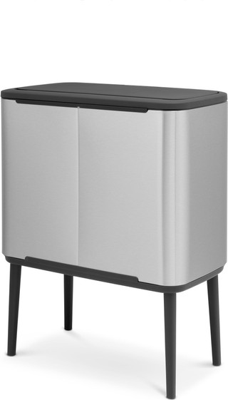 Brabantia Bo Touch Bin Prullenbak 3 x 11 liter Matt Steel Fingerprint Proof