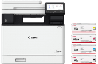 Canon i-SENSYS MF754 CDW II + 1 Set Extra XL Toner Cartridges