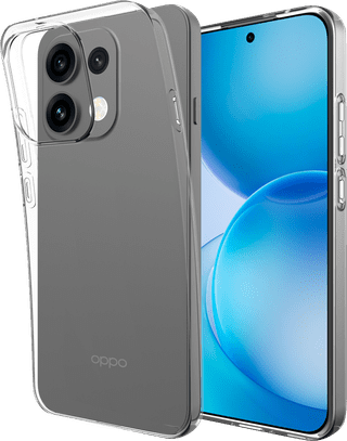Just in Case Soft Design OPPO Reno16 FS Back Cover Transparant
