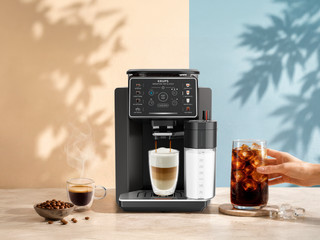 Krups Sensation Hot & Cold Milk EA914H Black