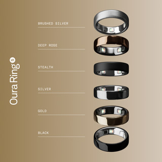 Oura Ring 5 Maat 7 Goud