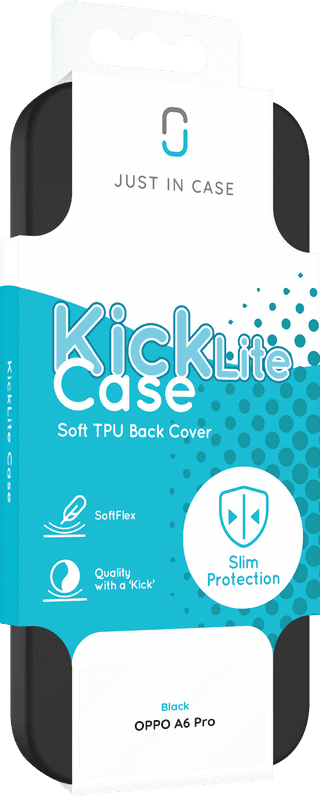 Just in Case Soft Design OPPO A6 (4G/5G) Back Cover Black