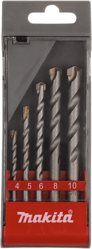 Makita Stone Drill Bit Set 5-piece