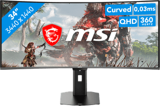 MSI MPG 341CQR X36 QD-OLED Curved
