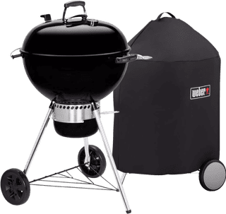 Weber Master Touch GBS E-5750 57 cm Zwart + Weber Luxe Hoes 57 cm