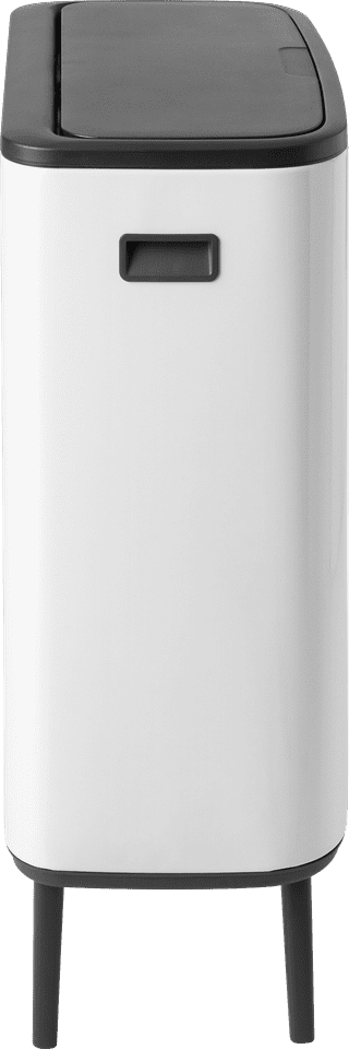 Brabantia Bo Touch Bin Hi Trash Can 2x 30L White
