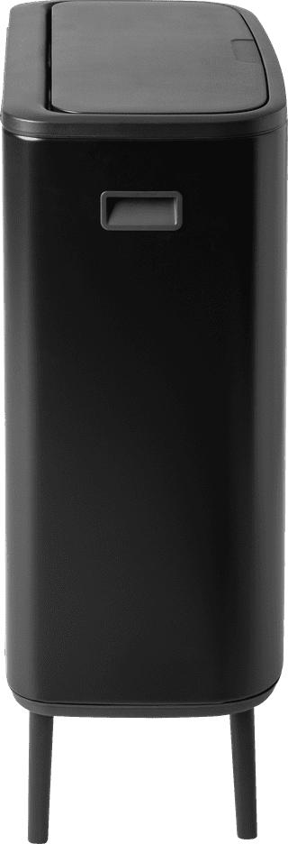 Brabantia Bo Touch Bin Hi Trash Can 2x 30L Matte Black