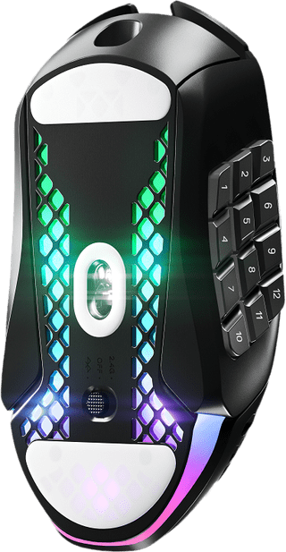 SteelSeries Aerox 9 Draadloze Gaming Muis Zwart