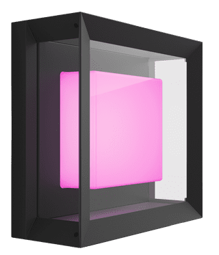 Philips Hue Econic muurlamp White and Color Zwart modern