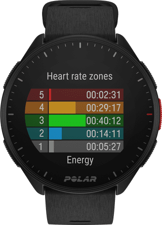 Polar Pacer Zwart