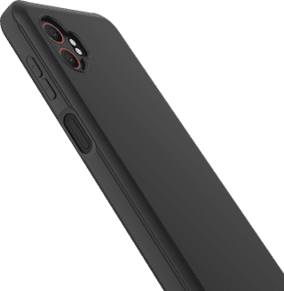 Just in Case Soft Design Samsung Galaxy Xcover7 Pro Back Cover Zwart