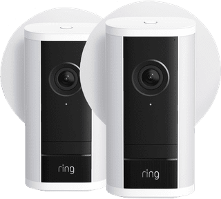 Ring Spotlight Camera Pro 2e Generatie Bedraad Wit Duo Pack
