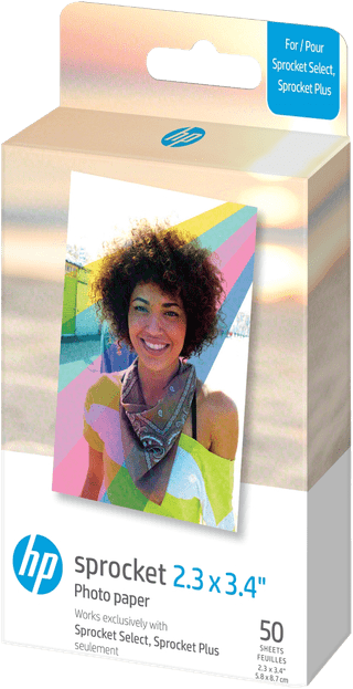 HP Sprocket Select ZINK Fotopapier 50 Pack