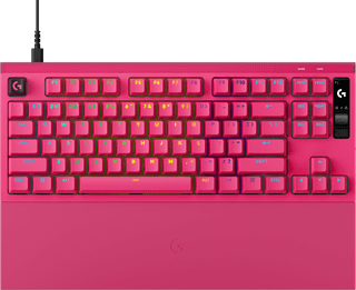 Logitech G PRO X2 RAPID TKL Gaming Toetsenbord Roze Qwerty