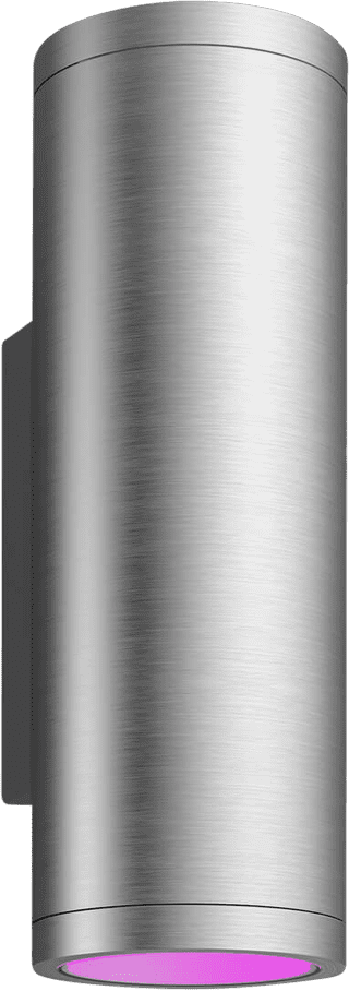 Philips Hue Appear Wall Lamp White and Color - Stainless Steel