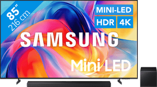 Samsung Mini-led 85" M73H (2026) + Samsung HW-QS700F (2025)