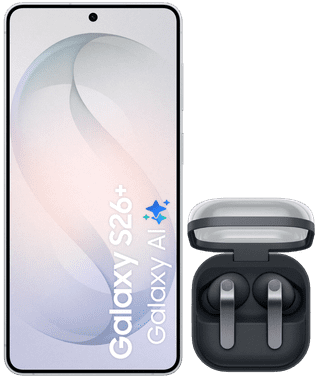 Samsung Galaxy S26 Plus 512GB Wit 5G + Samsung Galaxy Buds4 Pro Zwart