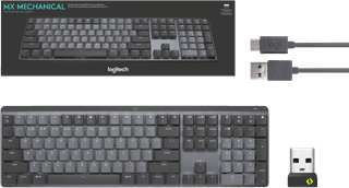 Logitech MX Mechanical Draadloos Toetsenbord Metaal
