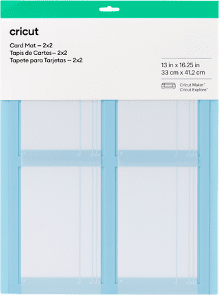 Cricut Tapis de Découpe pour Cartes 2x2