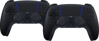 Sony Playstation 5 DualSense Draadloze Controller Midnight Black Duo Pack
