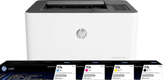 HP Color Laser MFP 150nw  + 1 Extra Set Toner Cartridges