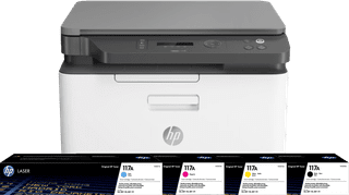 HP Color Laser MFP 178nw  + 1 Extra Set Toner Cartridges
