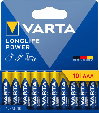 Varta Longlife Power AAA Pack 10 stuks