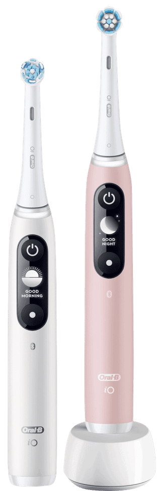 Oral-B iO Series 6N Duo Pack Wit + Roze