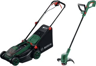 Bosch Rotak 18V2-38 (zonder accu) + Bosch Easygrasscut 18 (zonder accu)