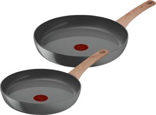 Tefal Renew Ceramic Frying Pan Set 24cm + 28cm