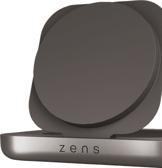 Zens MagSafe en Qi2 Draadloze Oplader 15W met Standaard Zwart