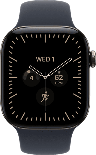Apple Watch Series 12 Cellular 42mm Titanium Naturel Sportband S/M