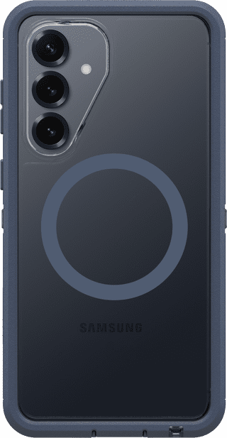 Otterbox Defender Samsung Galaxy S26 Plus Back Cover met Magneet Transparant Blauwe Rand