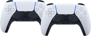Sony PlayStation 5 DualSense Draadloze Controller Wit Duo Pack