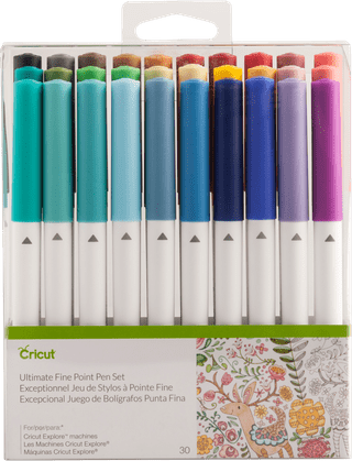 Cricut Explore/Maker Fine Point Pens 0.4mm 30-pack