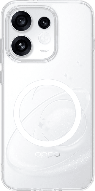 OPPO Reno16 / Reno16 Pro Back Cover met Magneet Transparant
