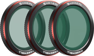 Freewell DJI Neo 2 Magnetic ND/PL Filters Bright Day 3 Pack