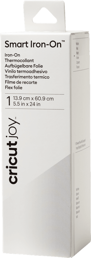 Cricut Joy Smart Iron-On White 14x60cm