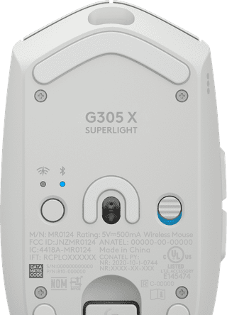 Logitech G305 X Superlight Draadloze Gaming Muis Wit
