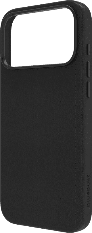 BlueBuilt Back Cover with MagSafe iPhone 18 Pro Max Leather Black