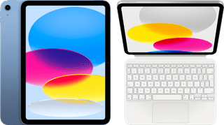 Apple iPad (2022) 10.9 inches 256GB WiFi Blue + Magic Keyboard Folio
