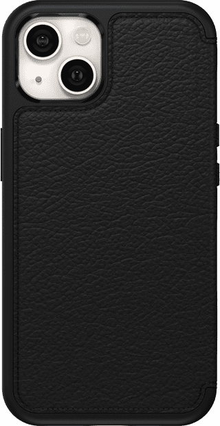 OtterBox Strada Apple iPhone 13 Book Case Leer Zwart