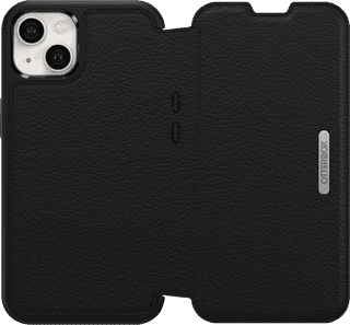 OtterBox Strada Apple iPhone 13 Book Case Leer Zwart