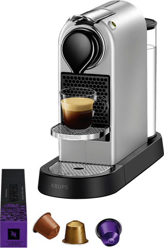 Krups Nespresso Citiz XN741B Zilver