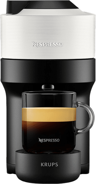 Krups Nespresso Vertuo Pop Coconut White XN9211 met Aeroccino