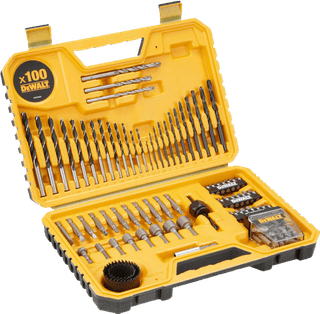 DeWalt 100-delige boren- en bitset