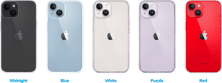BlueBuilt Soft Case Apple iPhone 14 Back Cover Transparant