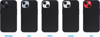 BlueBuilt Soft Case Apple iPhone 14 Back Cover Zwart