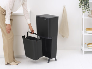 Brabantia SortUp Recycle Hi afvalemmer 20+25L Grijs