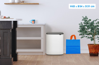 Brabantia Bo Touch Bin 2 x 30 Liter White